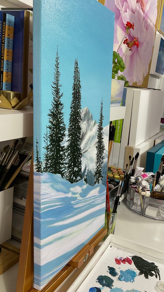 Winter Wonderland. Landscape