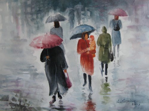 Rain by Elena Oleniuc