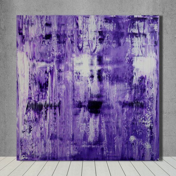 Purple Haze (aka. Scream Of The Ghost) (70 x 70 cm) (28 x 28 inches)