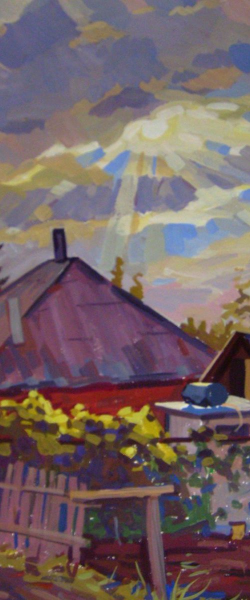 Etude gouache10 by Sergey  Kachin
