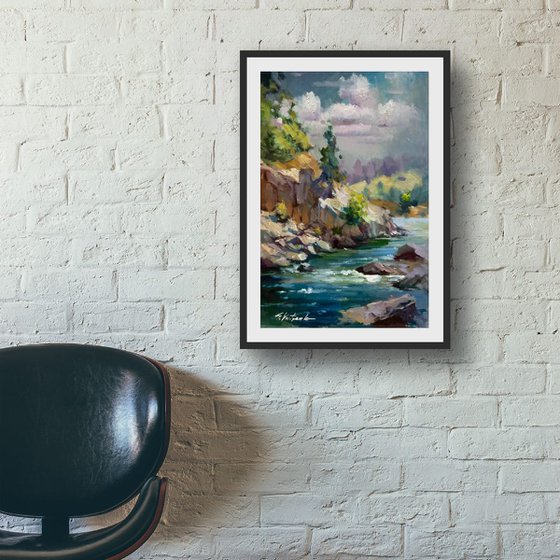 Rocky stream