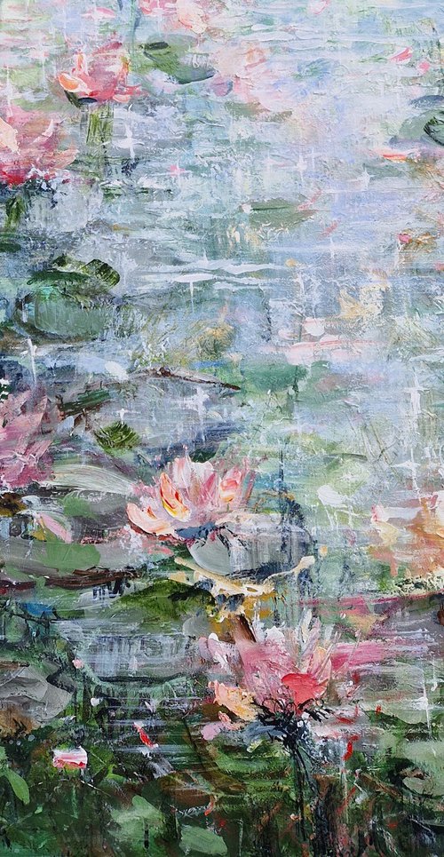 Lily pond by Irina Laube