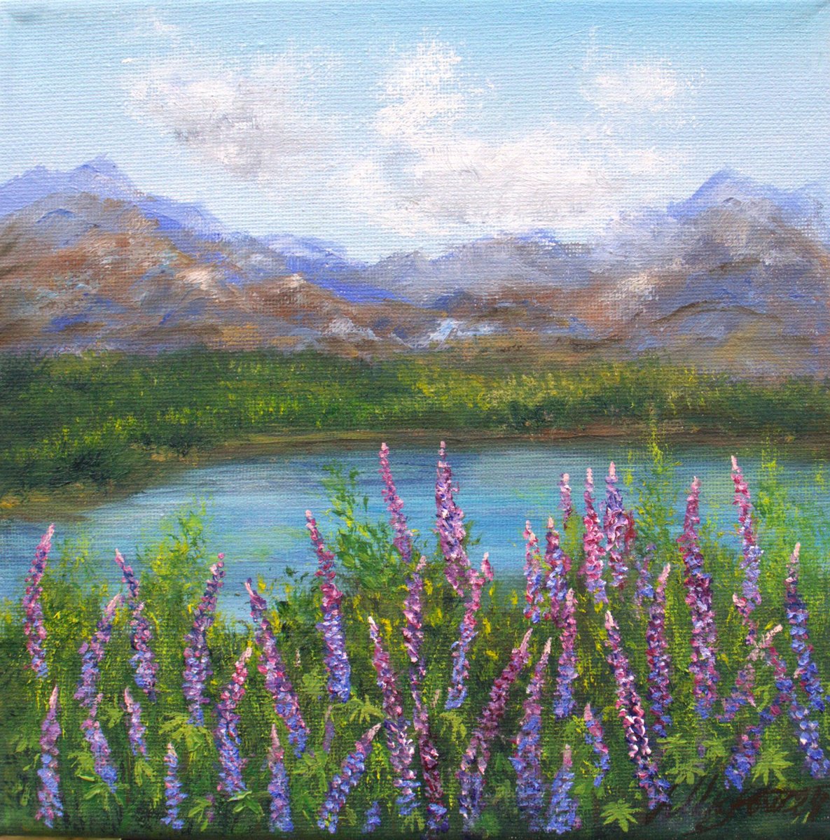 Texas bluebonnet by Ludmilla Ukrow