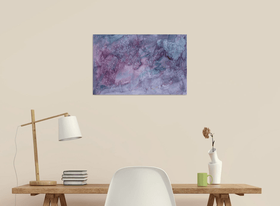 Majestic Abstract Purple