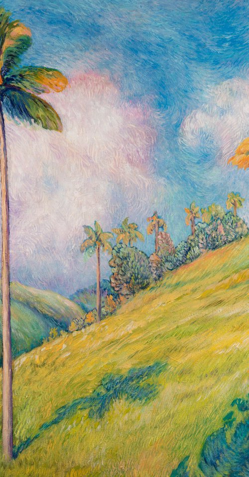 Light Over San Vicente Hills by Suren Ter-Avakian