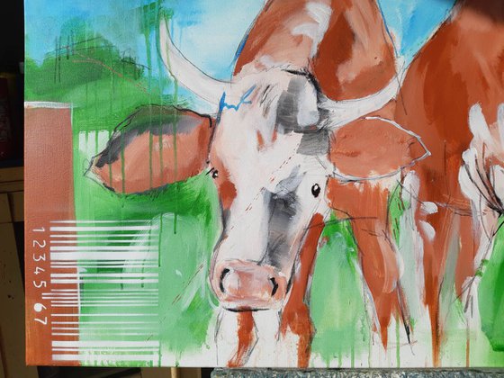 'COW NO 11' - Workseries Cows Coded