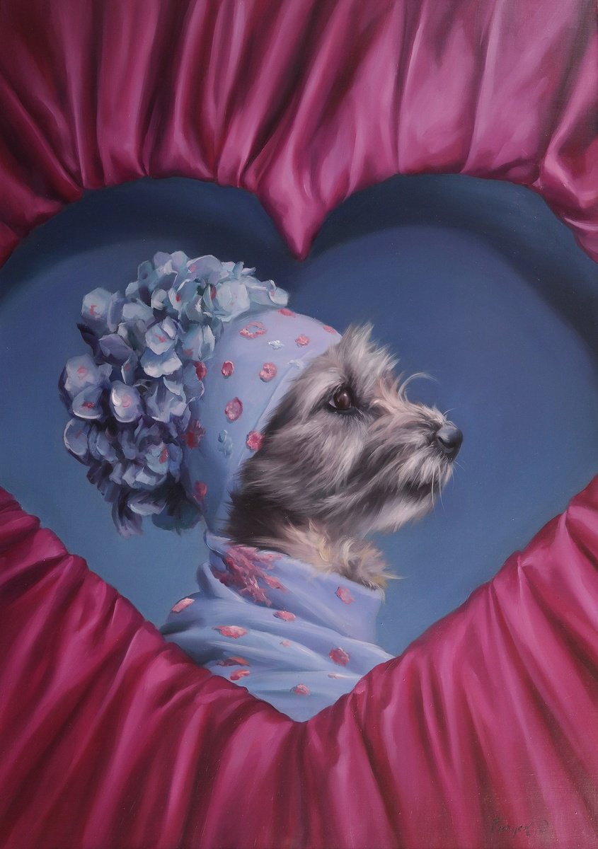 Surrealistic Oil Painting , Icon Of Home Comfort By Lena Vylusk, 20 X 28, Artwork For Sale On Artfinder