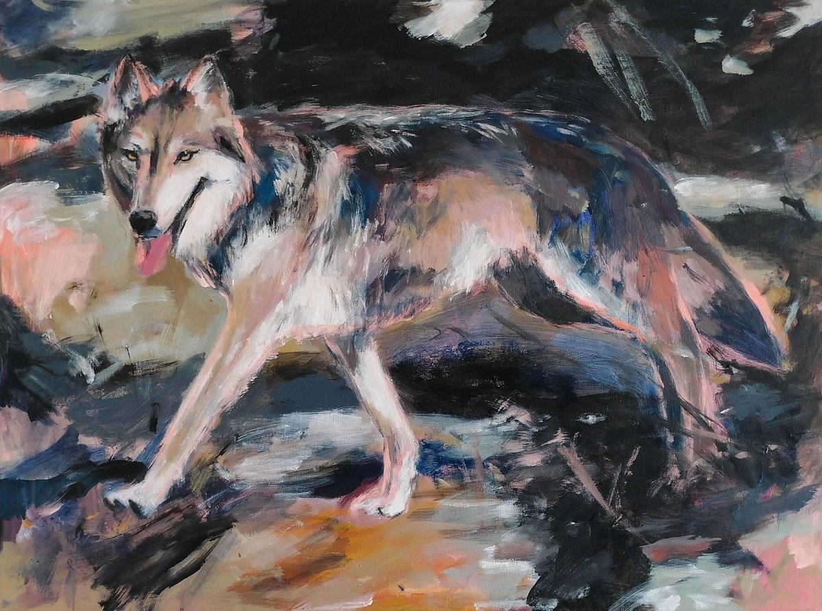 Wolf by Zuzana Petrakova