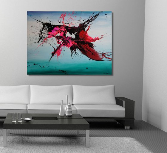 Finned And Furious (Spirits Of Skies 108029) - 120 x 90 cm - XXL (48 x 36 inches)