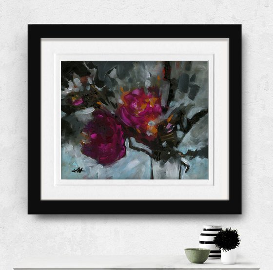 The Lovely Gift - Floral art by Kathy Morton Stanion