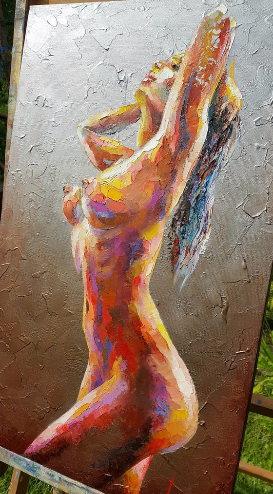 Nude woman