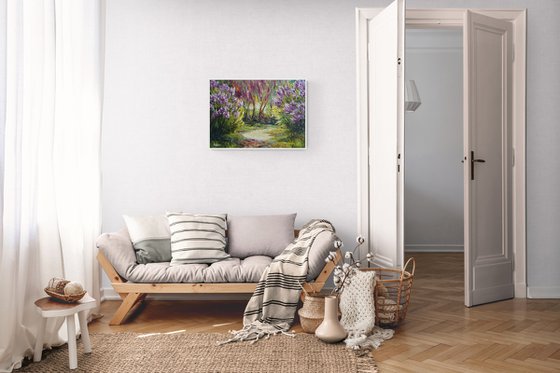 Through Blooming Garden