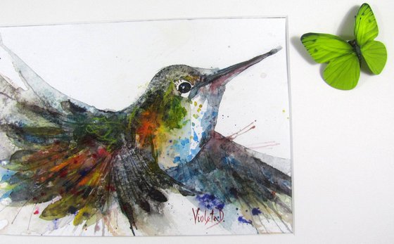 Flying Hummingbird 