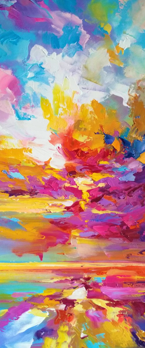 Abstract  seascape 04 by Andrej  Ostapchuk