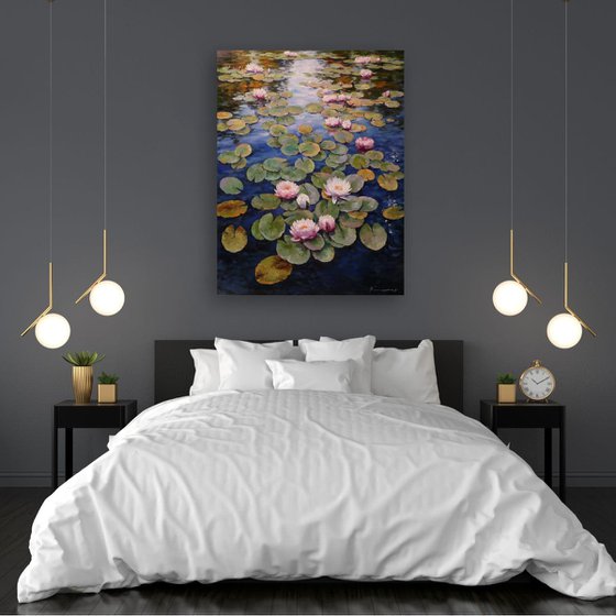 "Pink Lilies"