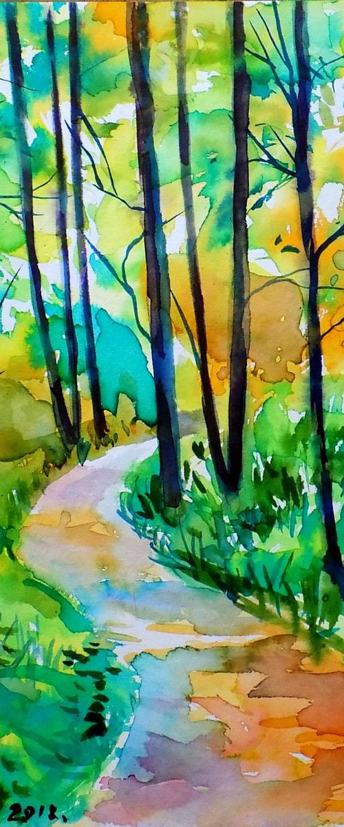 Forest path VII by Maja Grecic