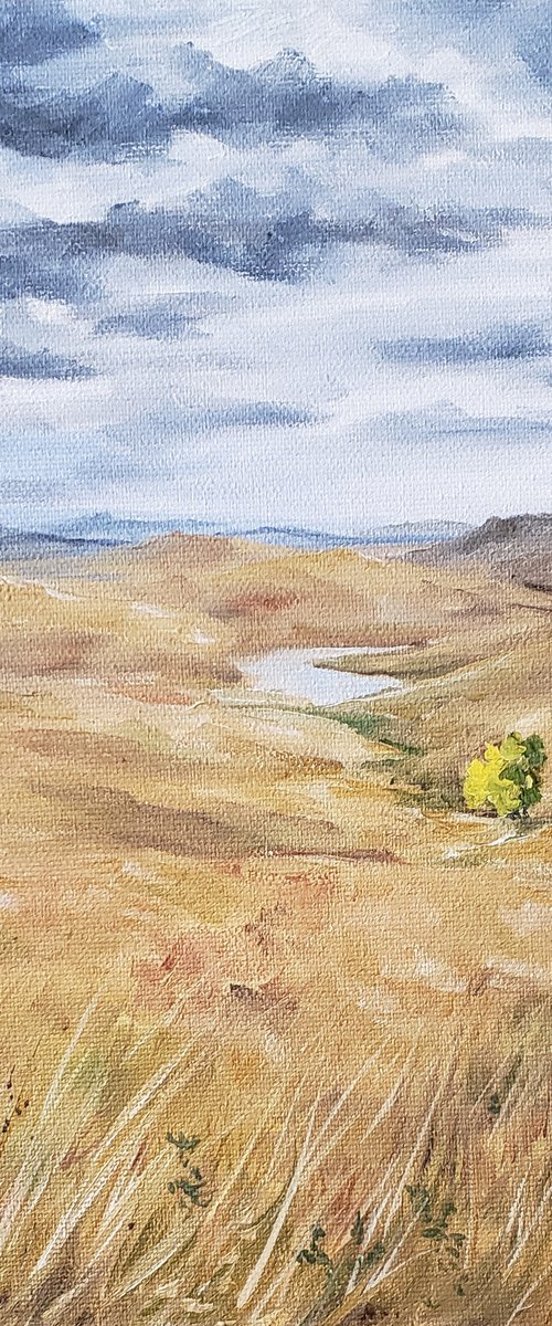 Landscape - North Dakota - "Song of the Prairie - Strength" by Katrina Case