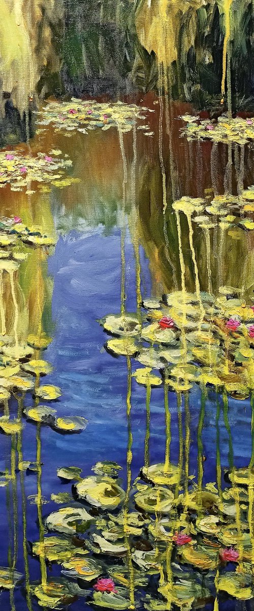 Impression. Water lilies 6 by Oleh Rak