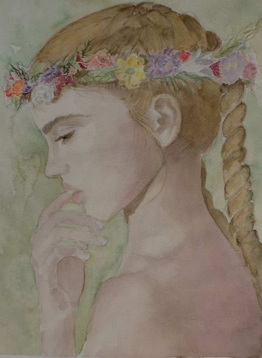 The Spring will come again by Ninni watercolors