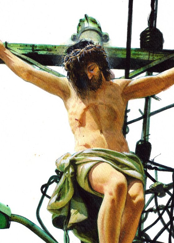 Jesus on the cross