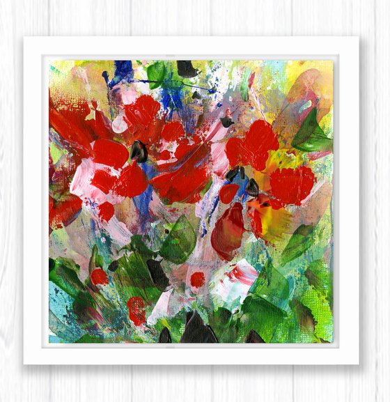 Color Pop - Floral Painting by Kathy Morton Stanion