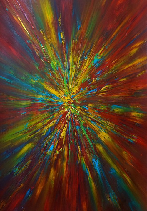 Big Bright Star Nukleuz Burst 02 by Richard Vloemans