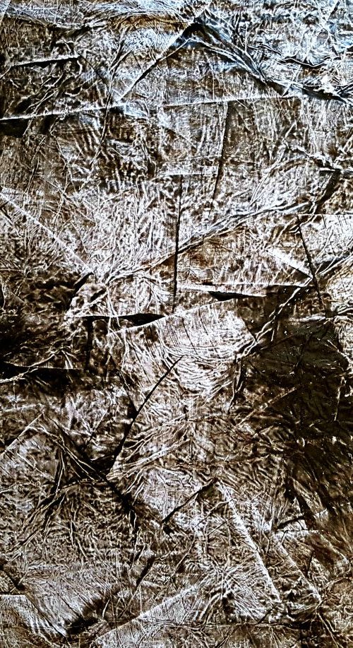 Fresh city air (n.238) - abstract landscape - 90 x 70 x 2,50 cm - ready to hang - acrylic painting on stretched canvas by Alessio Mazzarulli