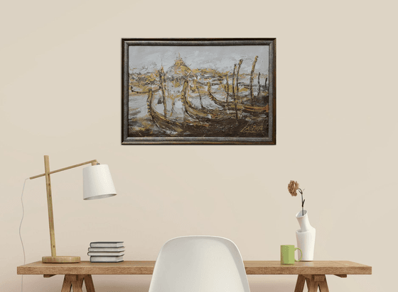 Golden Gondolas of Venice