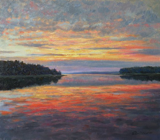 The Evening Lake