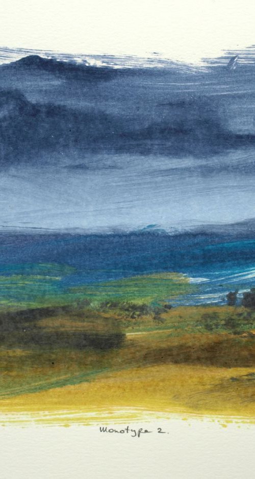Monotype 2 by Aidan Flanagan Irish Landscapes
