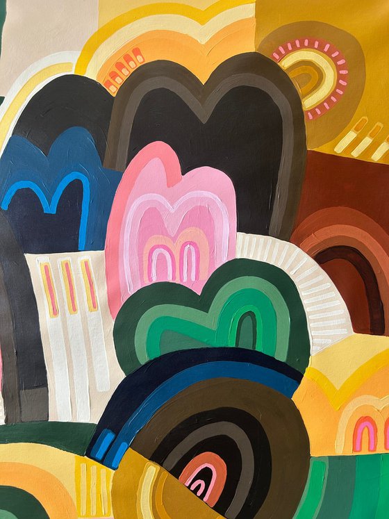 Autumn Across the Happy Hills