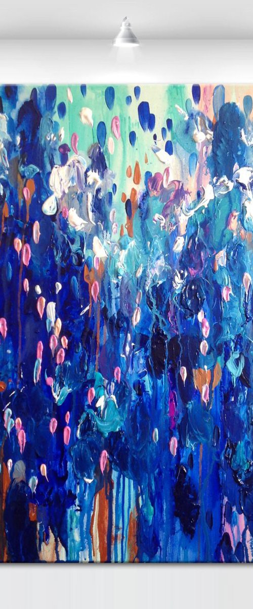 'Ascensium II' - 36x36" by Tatiana Georgieva