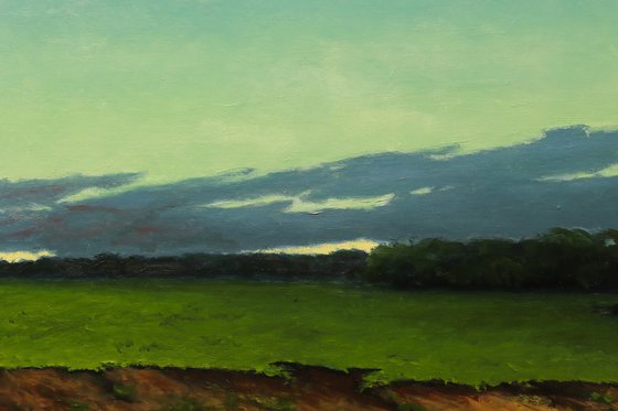 At sunset