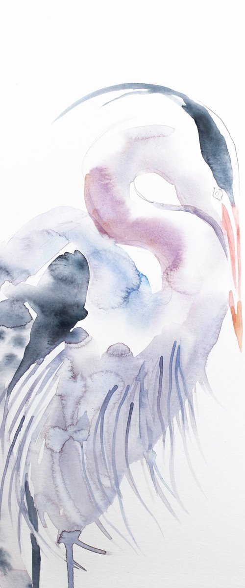 Heron No. 7 by Elizabeth Becker