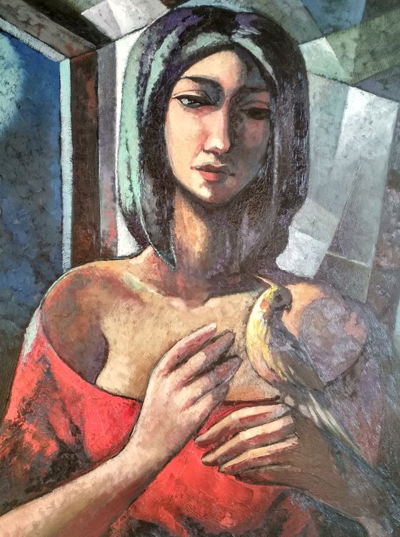 Freedom (60x80cm oil/canvas, ready to hang)