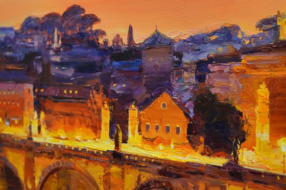 St. Angelo Bridge in Rome
