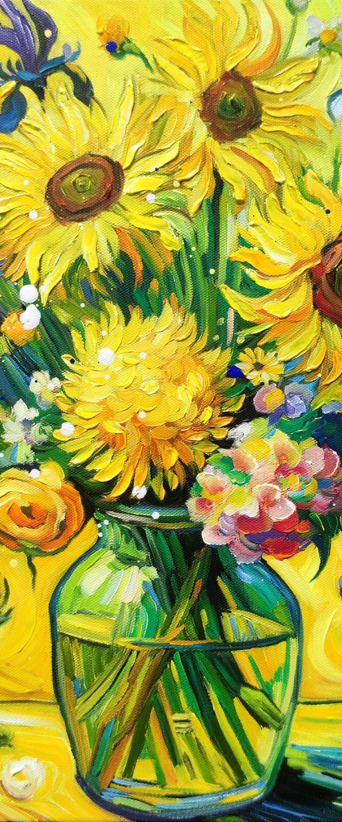 Sunbeam Bouquet by Angie Wright