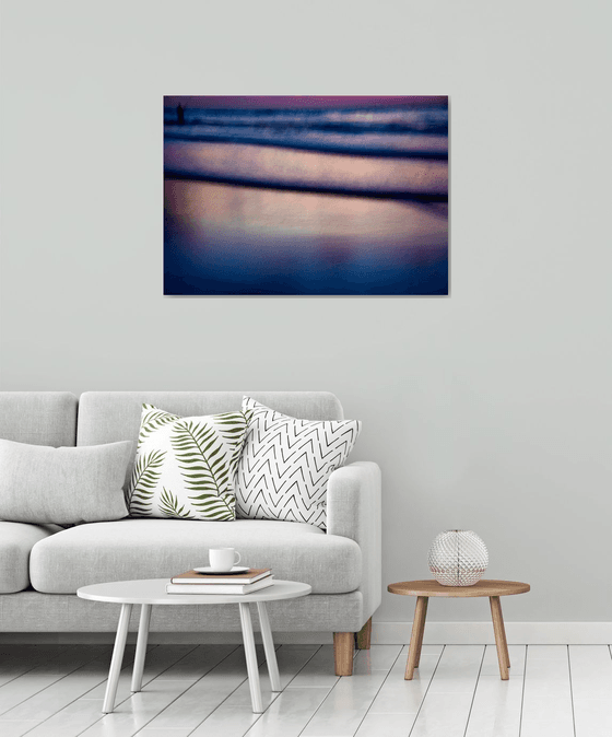 Blurry fisherman | Limited Edition Fine Art Print 1 of 10 | 90 x 60 cm