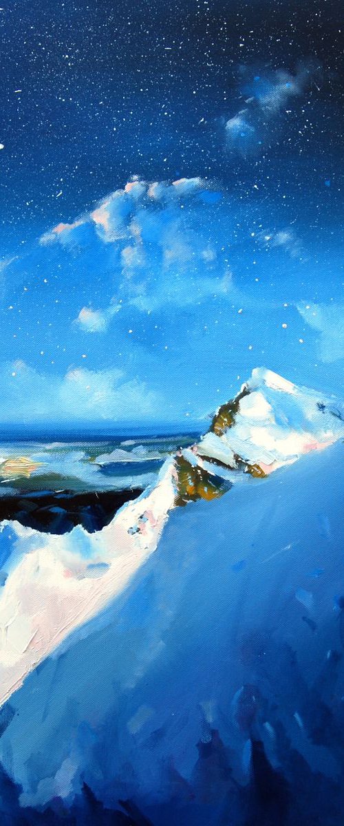 snowboarding above the artic circle by Trevor Salisbury