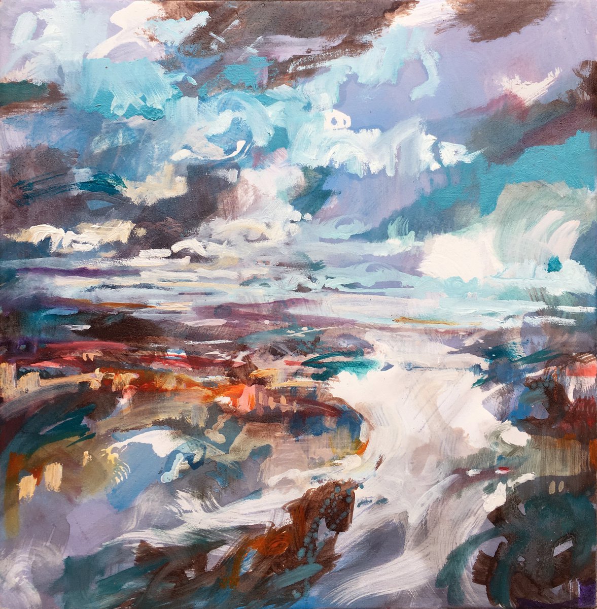 Flying Out By Guy Pickford, 24 X 24, Artwork For Sale On Artfinder