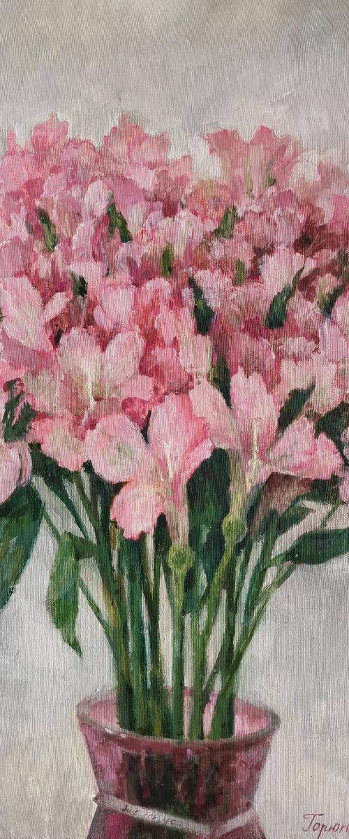 Alstroemeria flowers by Olga Goryunova