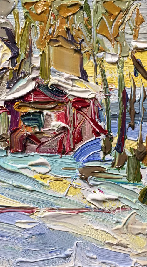 Winter Miniature by Ole Karako