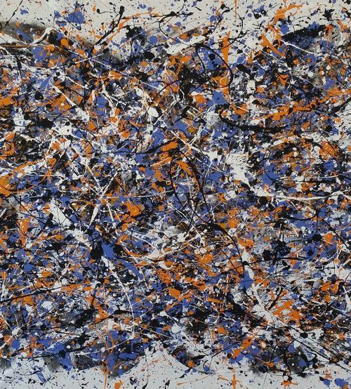 Abstract minimalism ACRYLIC Painting on CANVAS by M. Y. by Max Yaskin