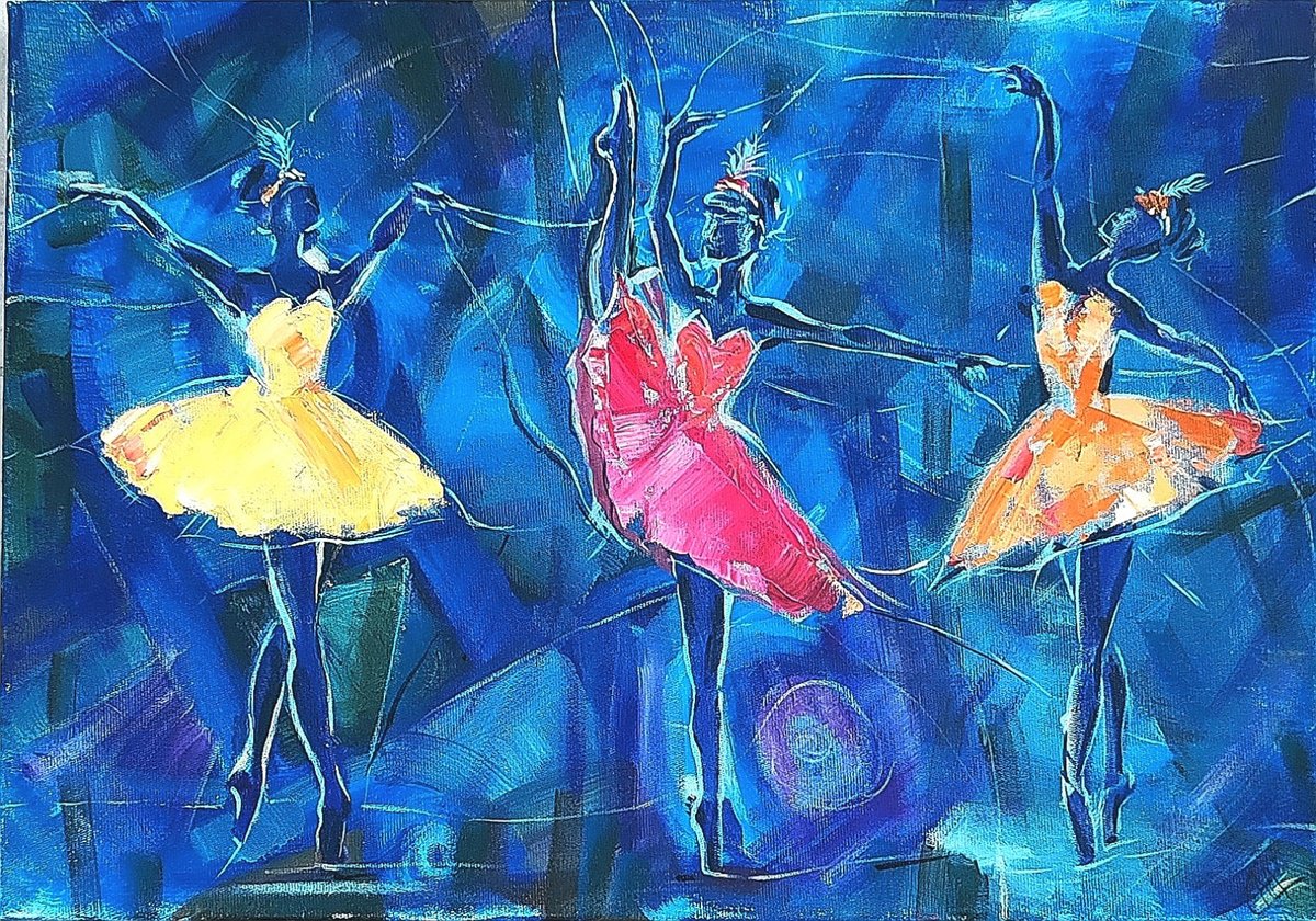 Expressive Portrait Oil Painting By Alina Skorokhod, 20 X 14, Aplomb, Original Artwork