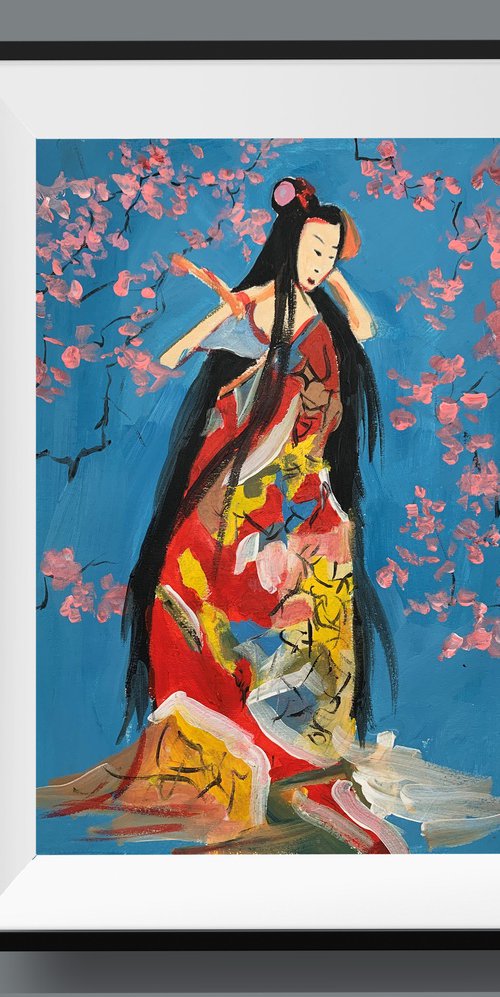 Japanese beauty. Fantasy woman. #14 by Vita Schagen