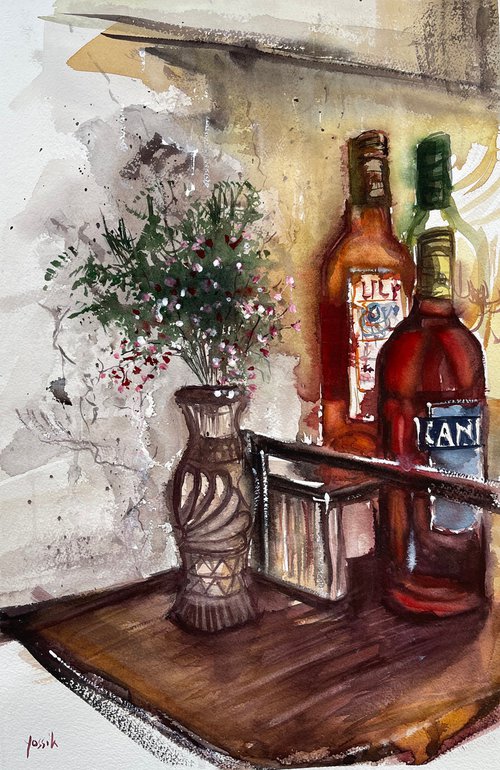 in the bar by Yossi Kotler