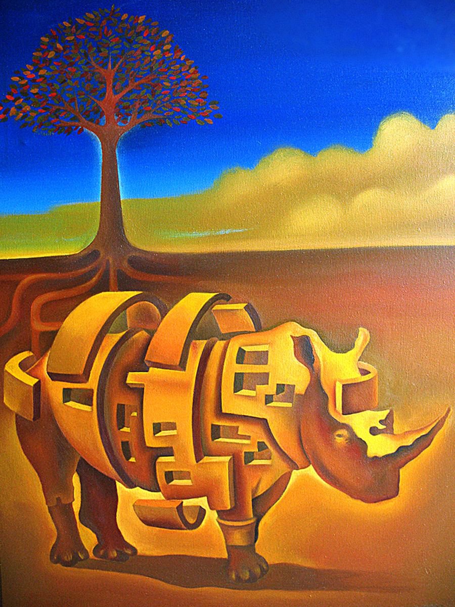 Rhino 2 by Ruben Cukier