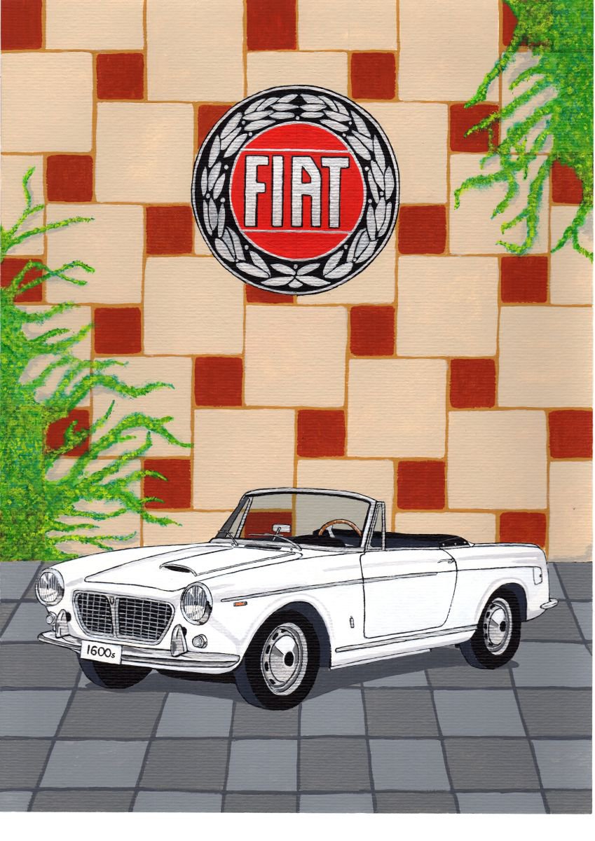 Fiat 1600s cabriolet by Paul Cockram