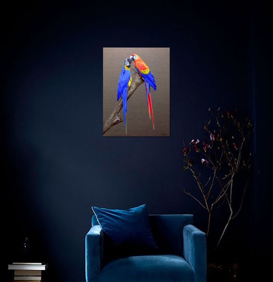 "Loving Macaws".