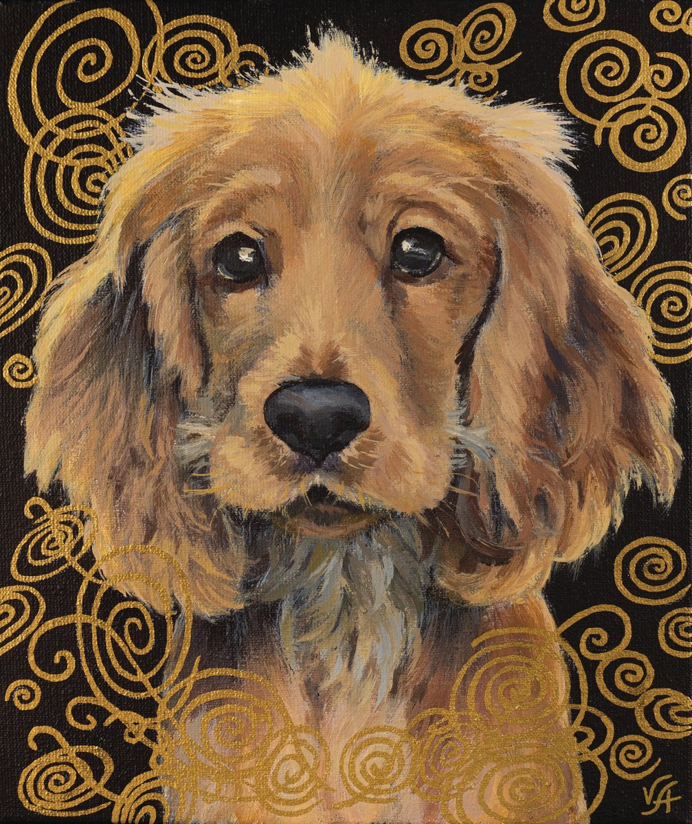 Spaniel painting sales